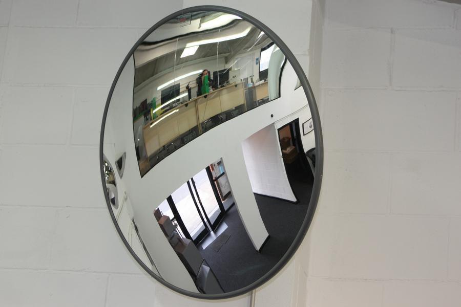 900MM CONVEX ACRYLIC MIRROR W/ MOUNT BRACKET - NeonSales South Africa