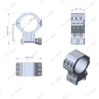 VECTOR OPTICS PICATINNY RINGS 34MM 40MOA - NeonSales {{ shop.shopifyCountryName }}