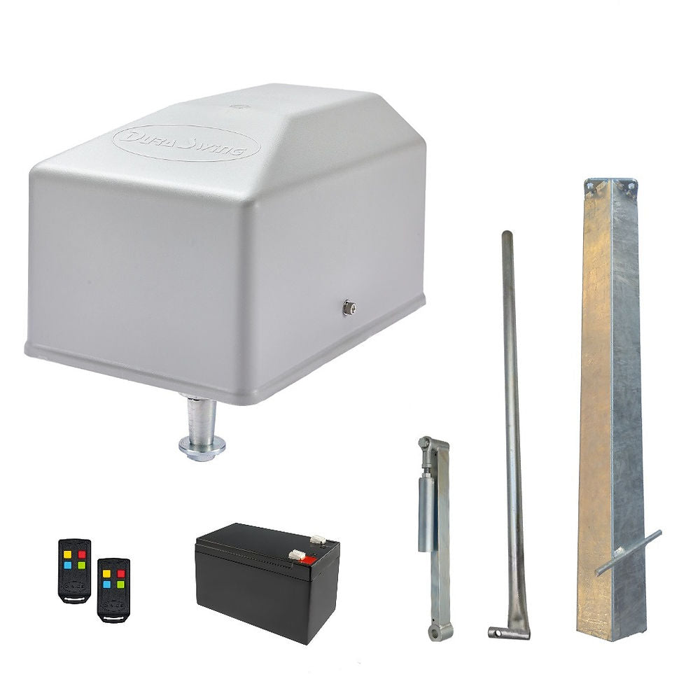 DACE 12V single swing wall-mount gate motor kit