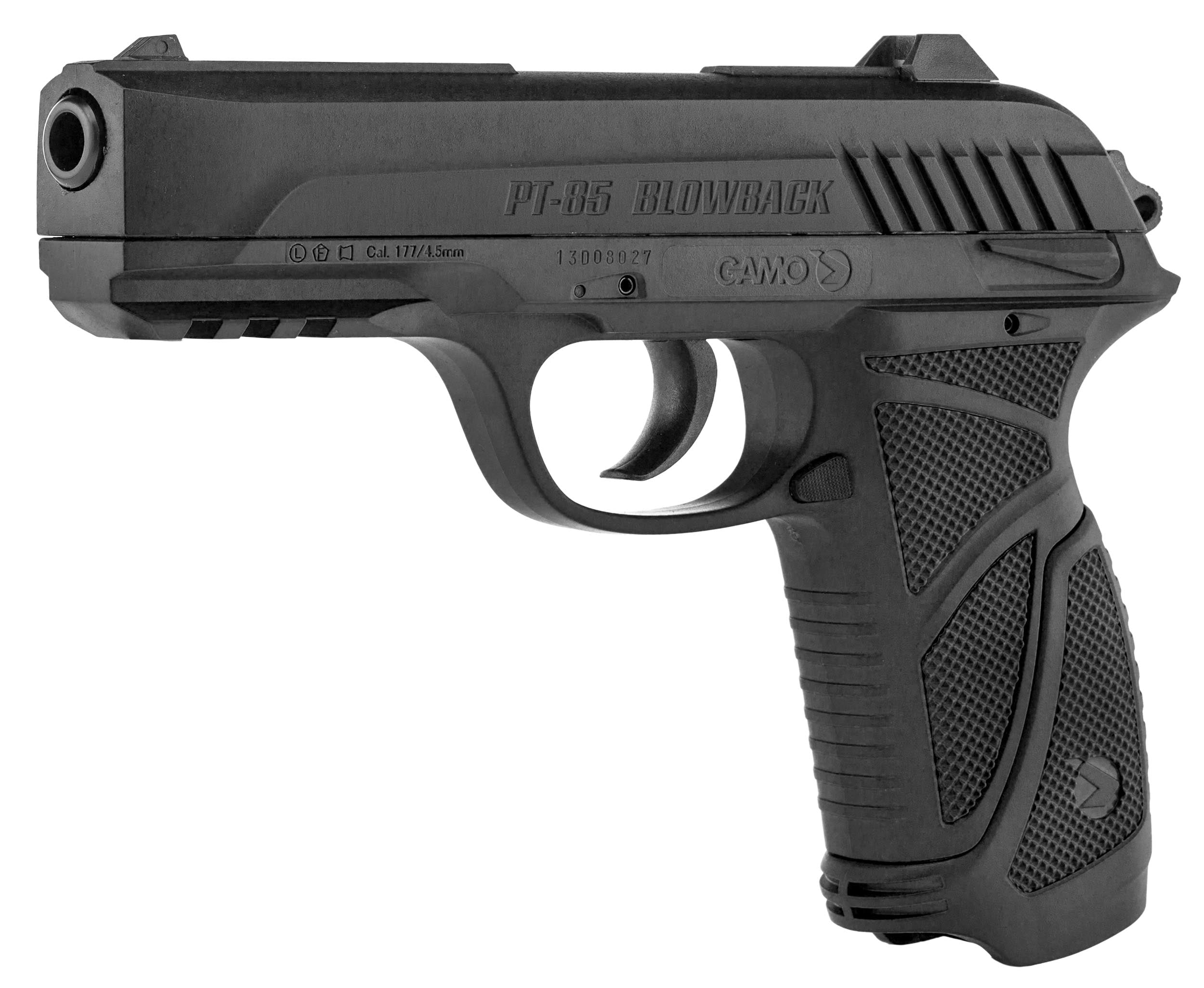 GAMO PT85 TACTICAL CO2 GAS PISTOL DUAL AMMO