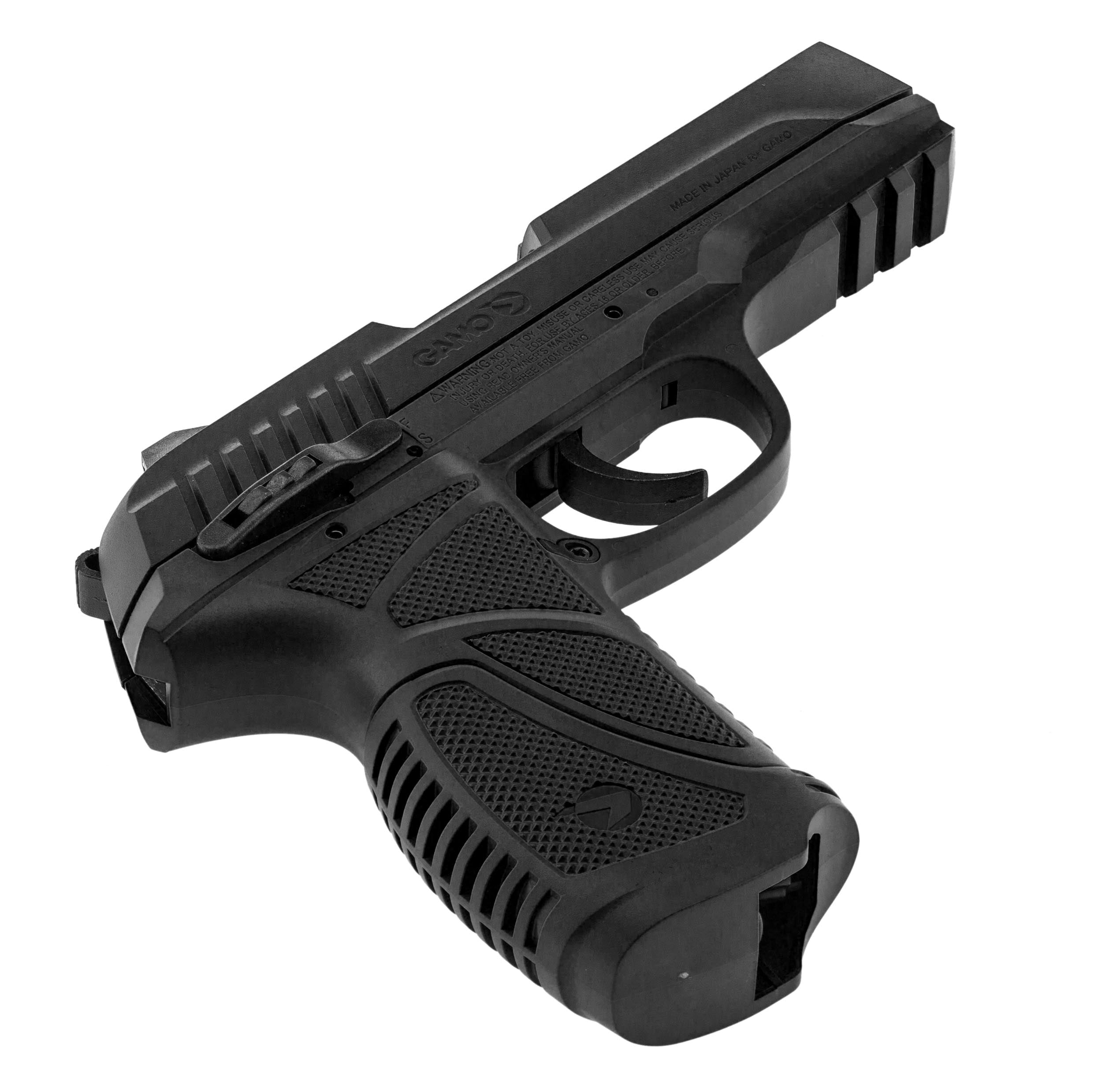 GAMO PT85 TACTICAL CO2 GAS PISTOL DUAL AMMO