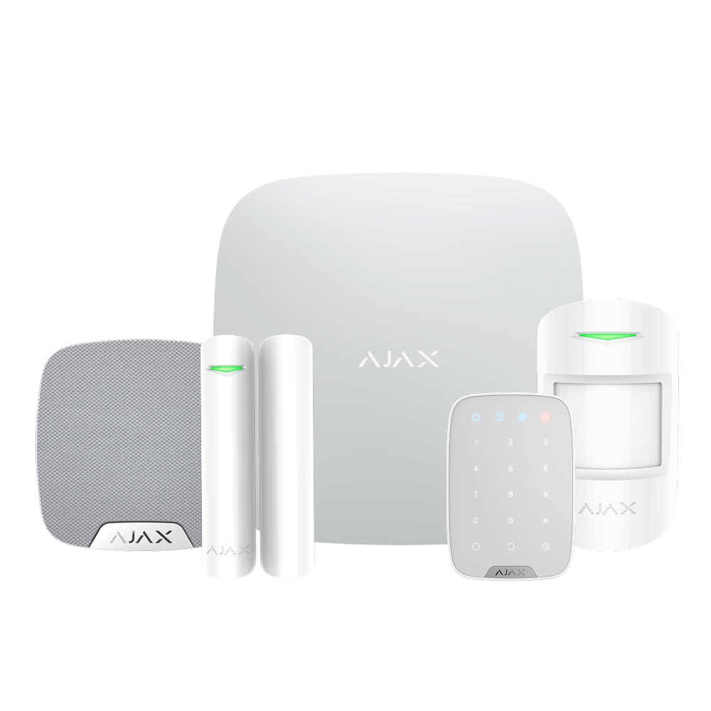 Ajax alarm core kit - representative Ajax white system bundle