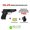SUR ARMS 2608 + 10 BLANKS + HOLSTER