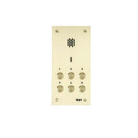 BPT six-button intercom front plate - representative family image for HPP-6