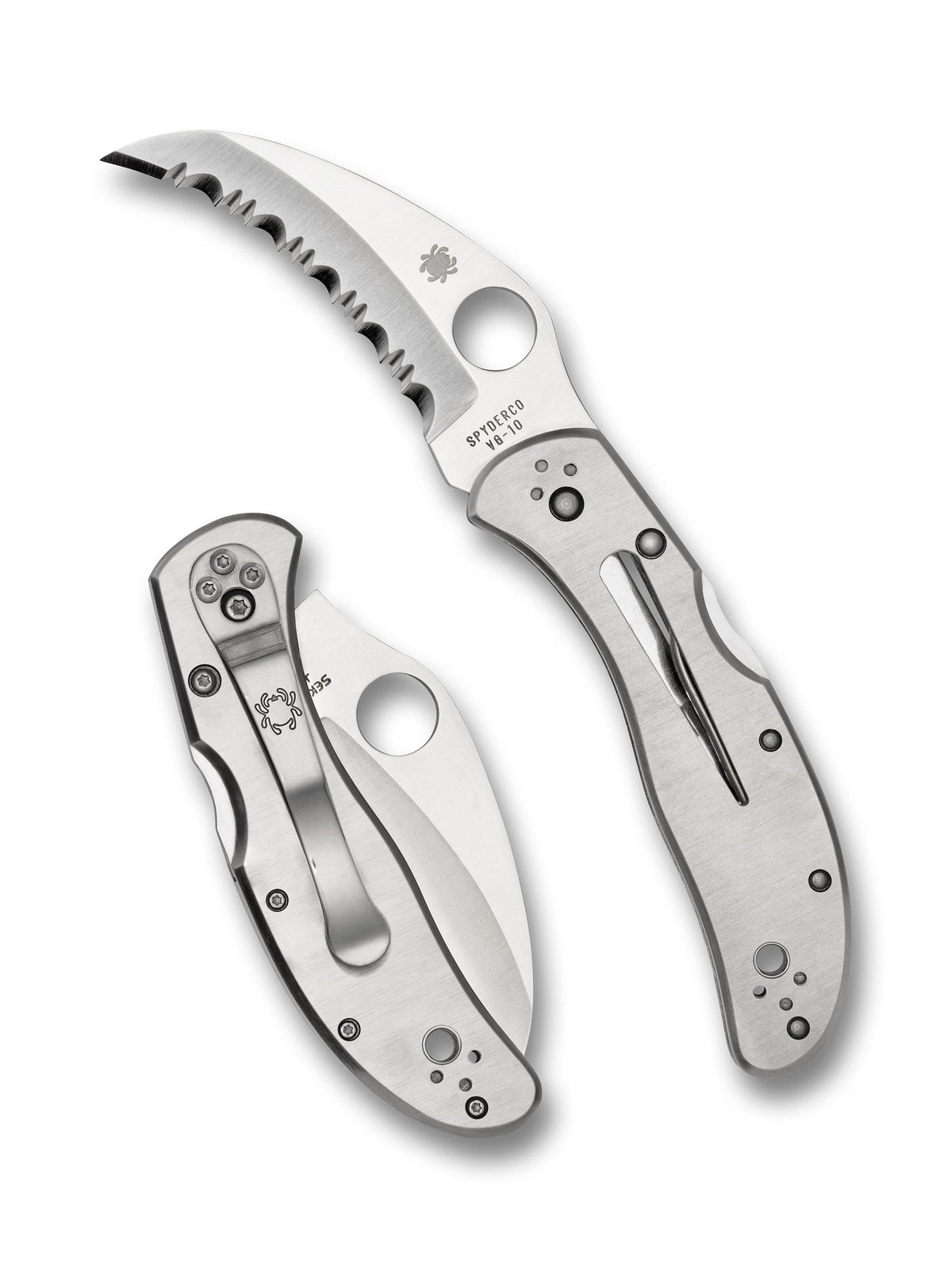Spyderco Harpy Hawkbill Stainless SpyderEdge