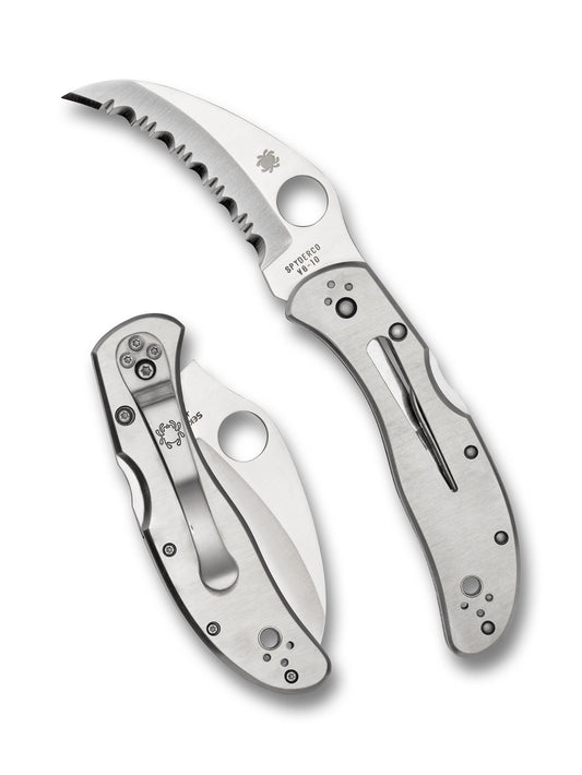 Spyderco Harpy Hawkbill Stainless SpyderEdge