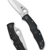 Spyderco Endura 4 Lightweight Black FRN PlainEdge