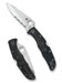 Spyderco Endura 4 Lightweight Black FRN CombinationEdge