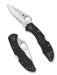 Spyderco Delica 4 Lightweight Black FRN CombinationEdge