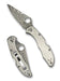 Spyderco Delica 4 Titanium Damascus