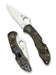 Spyderco Delica 4 Flat Ground ZOME Green