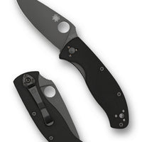 Spyderco Tenacious Black G10 Black Blade