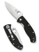 Spyderco Tenacious Black G10 PlainEdge