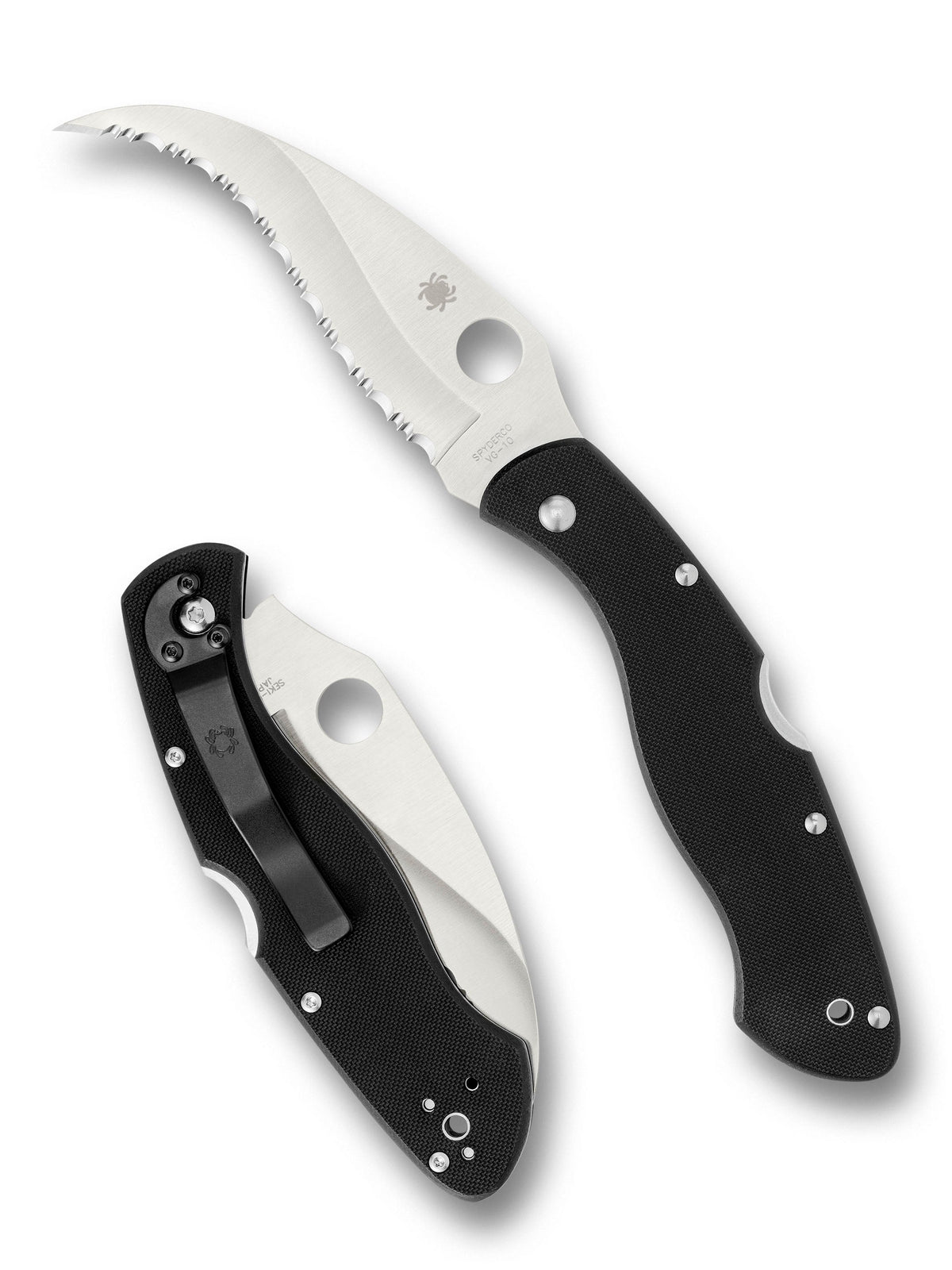 Spyderco Civilian Black G10 SpyderEdge