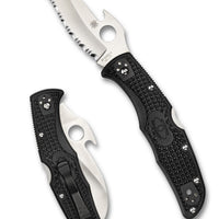 Spyderco Matriarch 2 Wave Black FRN SpyderEdge