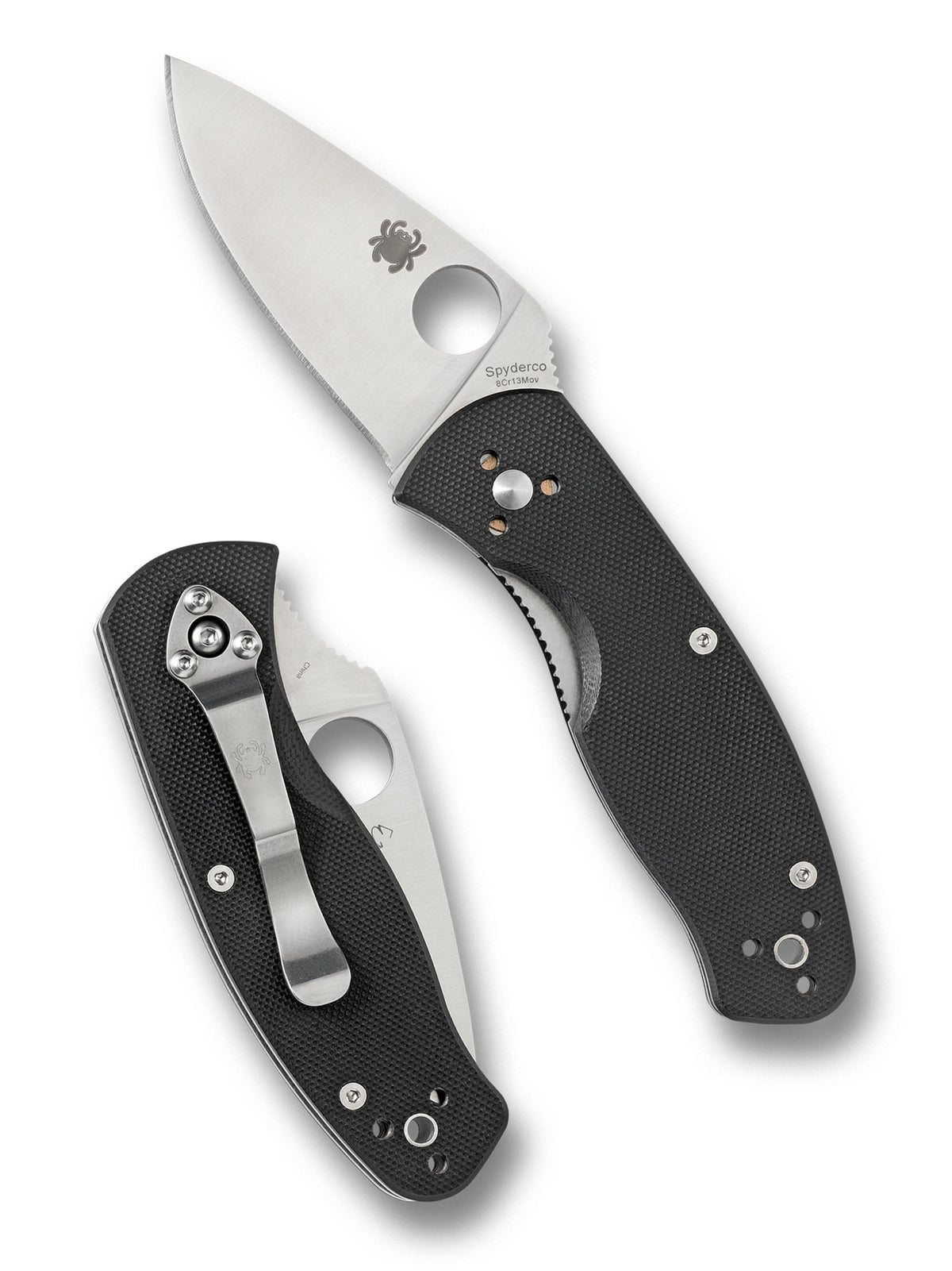 Spyderco Persistence Black G10 PlainEdge