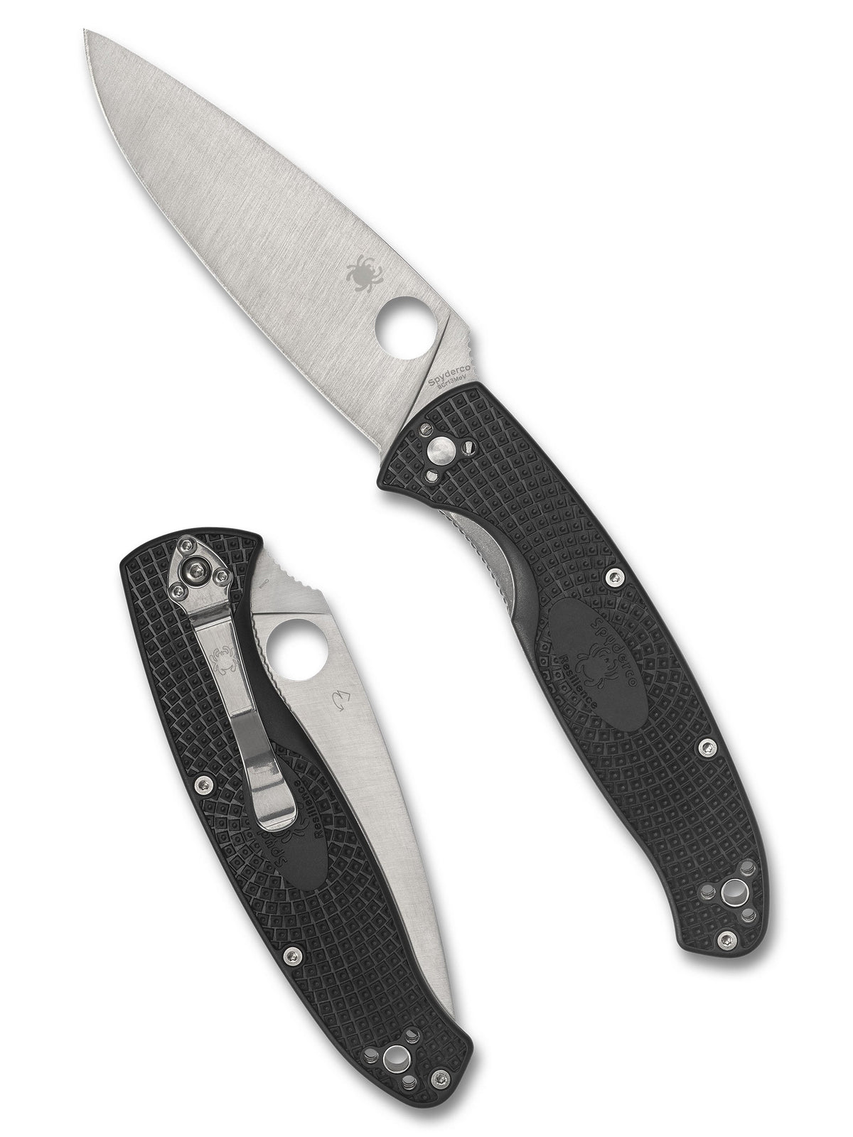 Spyderco Resilience Lightweight Black FRN