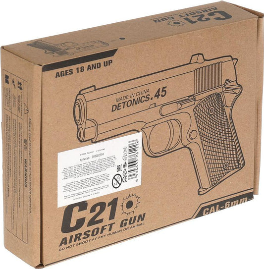 C21 6MM AIRSOFT PISTOL