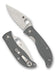 Spyderco Polestar Grey G10 PlainEdge