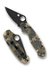 Spyderco Para 3 Digital Camo G10 Black Blade