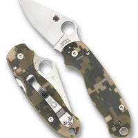 Spyderco Para 3 Digital Camo G10 PlainEdge