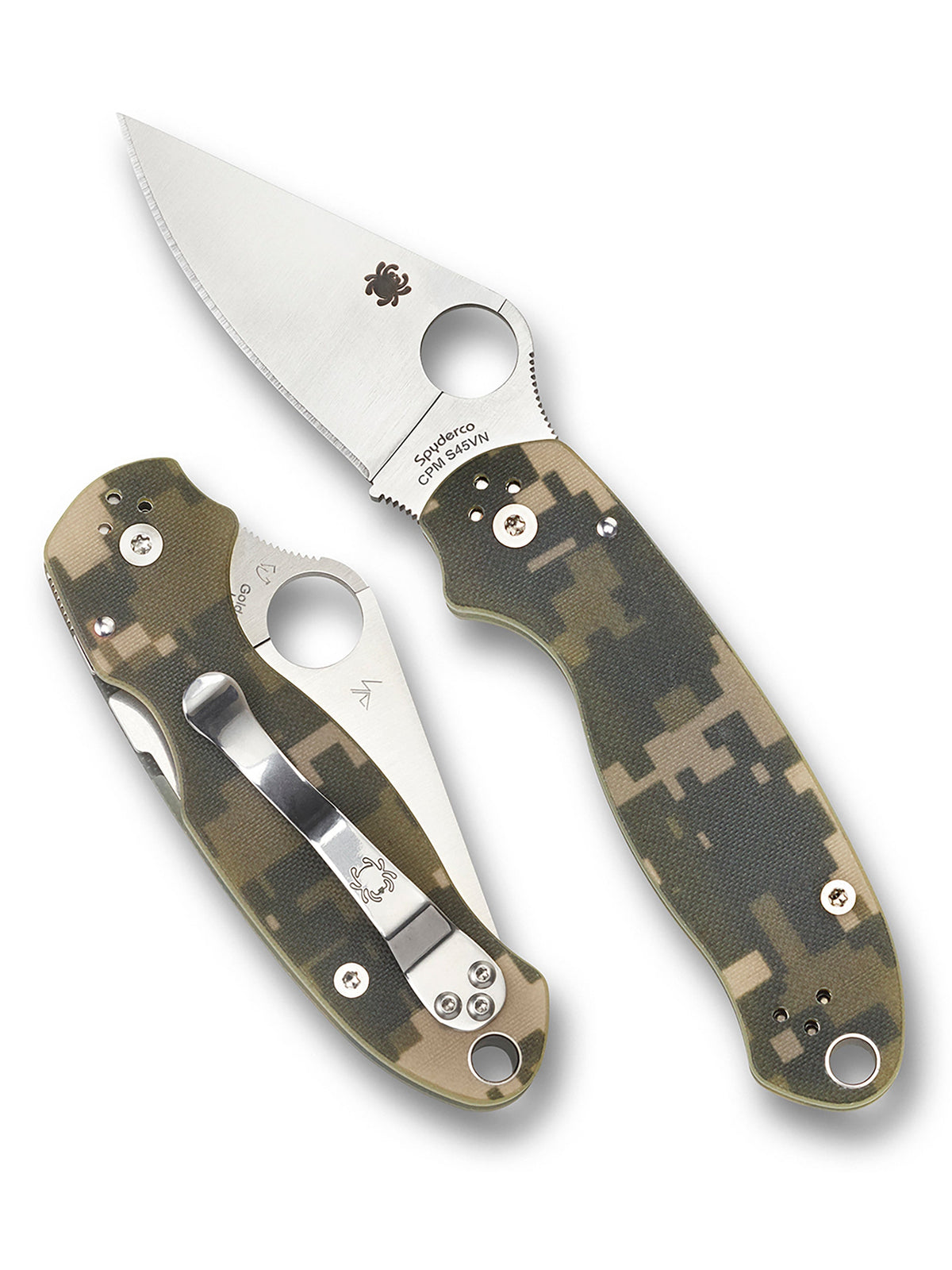 Spyderco Para 3 Digital Camo G10 PlainEdge
