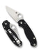 Spyderco Para 3 Black G10 PlainEdge