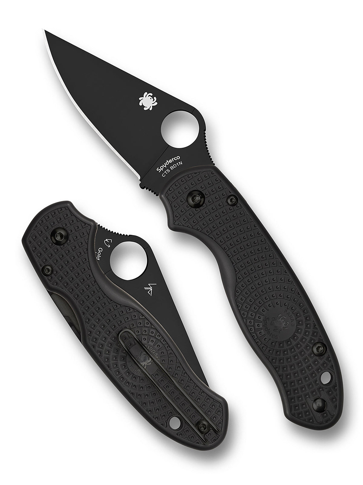 Spyderco Para 3 Lightweight Black Blade FRN