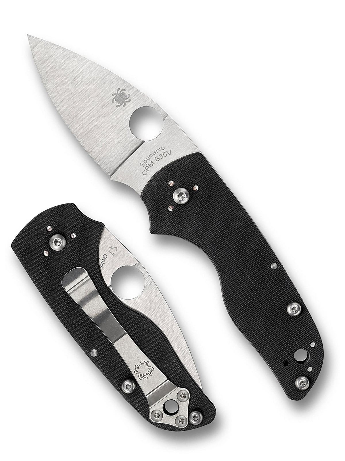 Spyderco Lil' Native SLIPIT Black G10