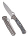 Spyderco Slym Grey Titanium M390