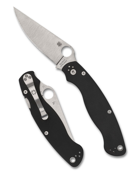 Spyderco Military 2 Black G10 PlainEdge