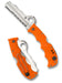 Spyderco Assist Orange FRN CombinationEdge