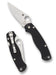 Spyderco Para Military 2 Black G10 PlainEdge