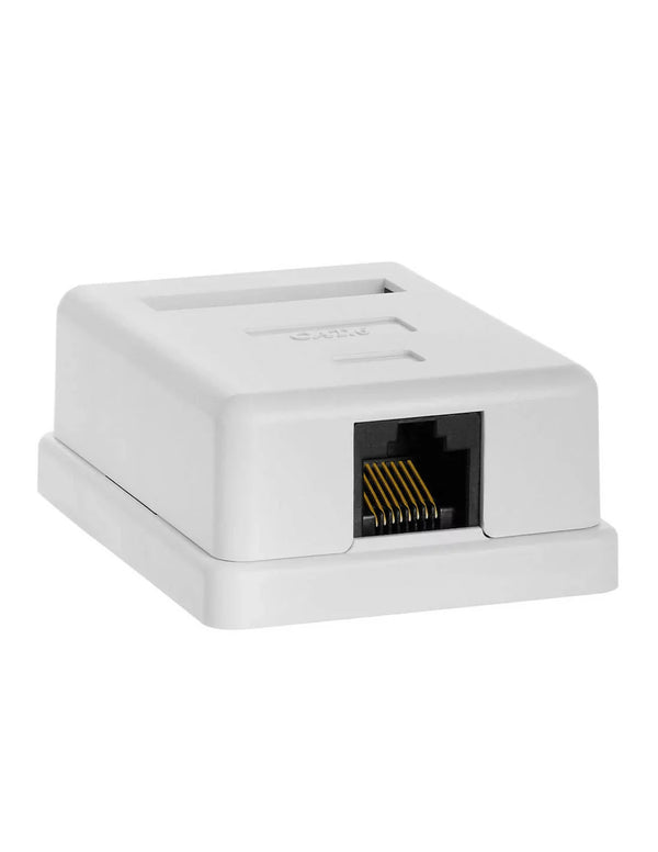 RJ45 CAT6 WALL BOX SINGLE | Neon Sales – NeonSales