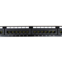 CAT6 UPT PATCH PANEL 24 PORT