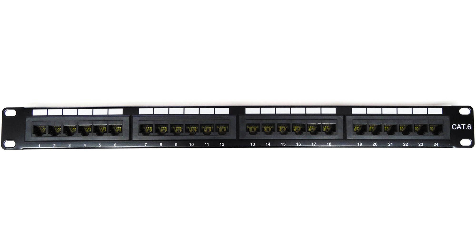 CAT6 UPT PATCH PANEL 24 PORT