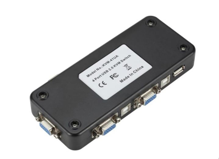 ANDOWL Q-KVM4 USB KVM SWITCH-4 PORT VGA - NeonSales {{ shop.shopifyCountryName }}