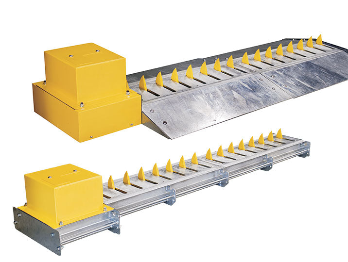 Centurion CLAWS roadway spike system - representative of compatible spike gearbox assembly