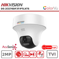 Hikvision DS-2CE70DF3T-PTLXTS 2MP ColorVu PT turret camera