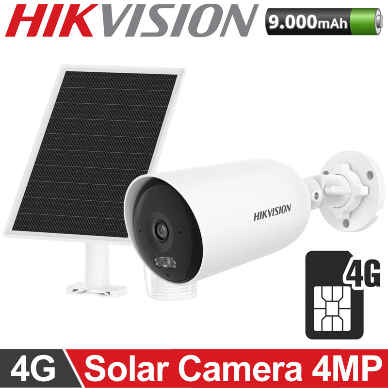 Hikvision 4MP 4G solar bullet camera - representative 4G solar camera family image