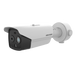 Outdoor bullet CCTV security camera with infrared and lens, wall mount design