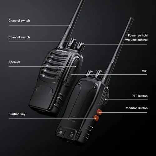 BAOFENG BF-888S TWO-WAY RADIO - 6 PACK - NeonSales {{ shop.shopifyCountryName }}