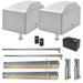 DACE DuraSwing double swing pedestal-mount kit