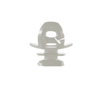 NEMTEK JURASSIC INSULATOR - 6.2MM WHITE SLOT - NeonSales {{ shop.shopifyCountryName }}