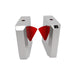 ZKTeco FBL1200 double-wing flap barrier - representative ZKTeco dual-wing flap-barrier image
