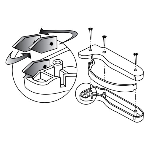 ACCUSHARP REPLACEMENT BLADES - SERRATED - NeonSales {{ shop.shopifyCountryName }}