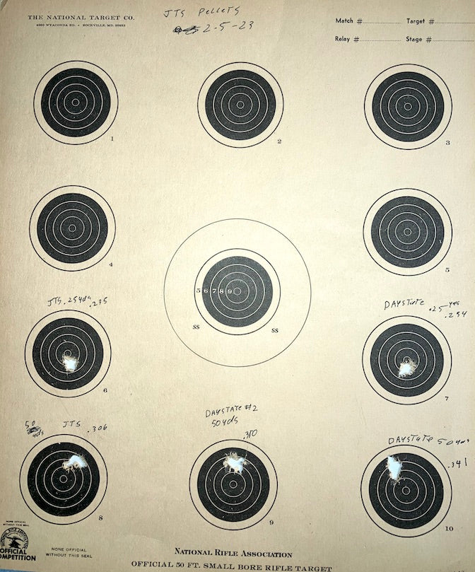 JTS .22 CAL DEAD CENTER® PRECISION 18.1GR - 250's