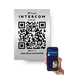 Fluss A4 smart QR video and audio intercom - representative Fluss QR intercom image