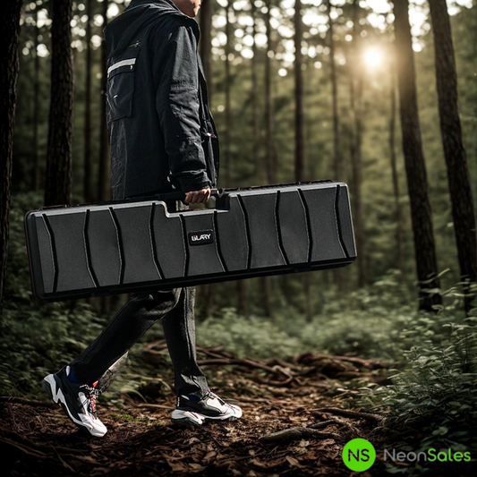 GLARY SINGLE RIFLE CASE 46" - BLACK