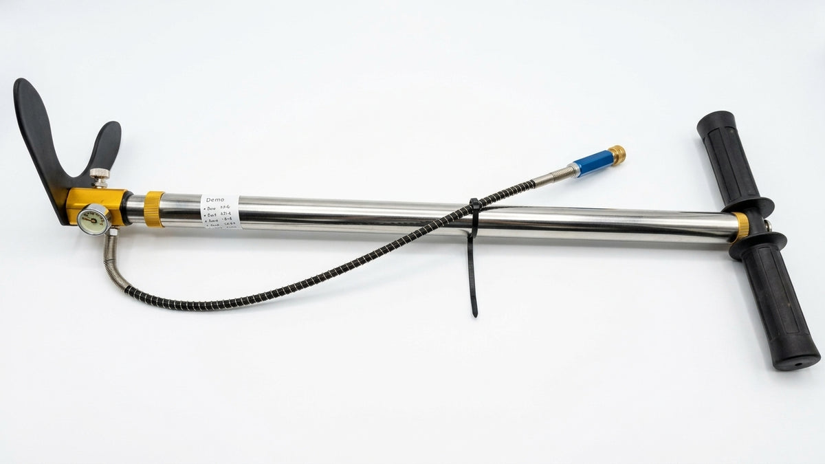 DEMO AIRMEGA 3-STAGE 4500 PSI HANDPUMP